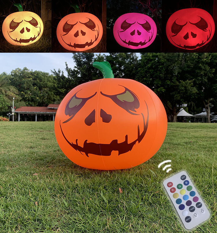 Color-changing Inflatable Pumpkin Ball