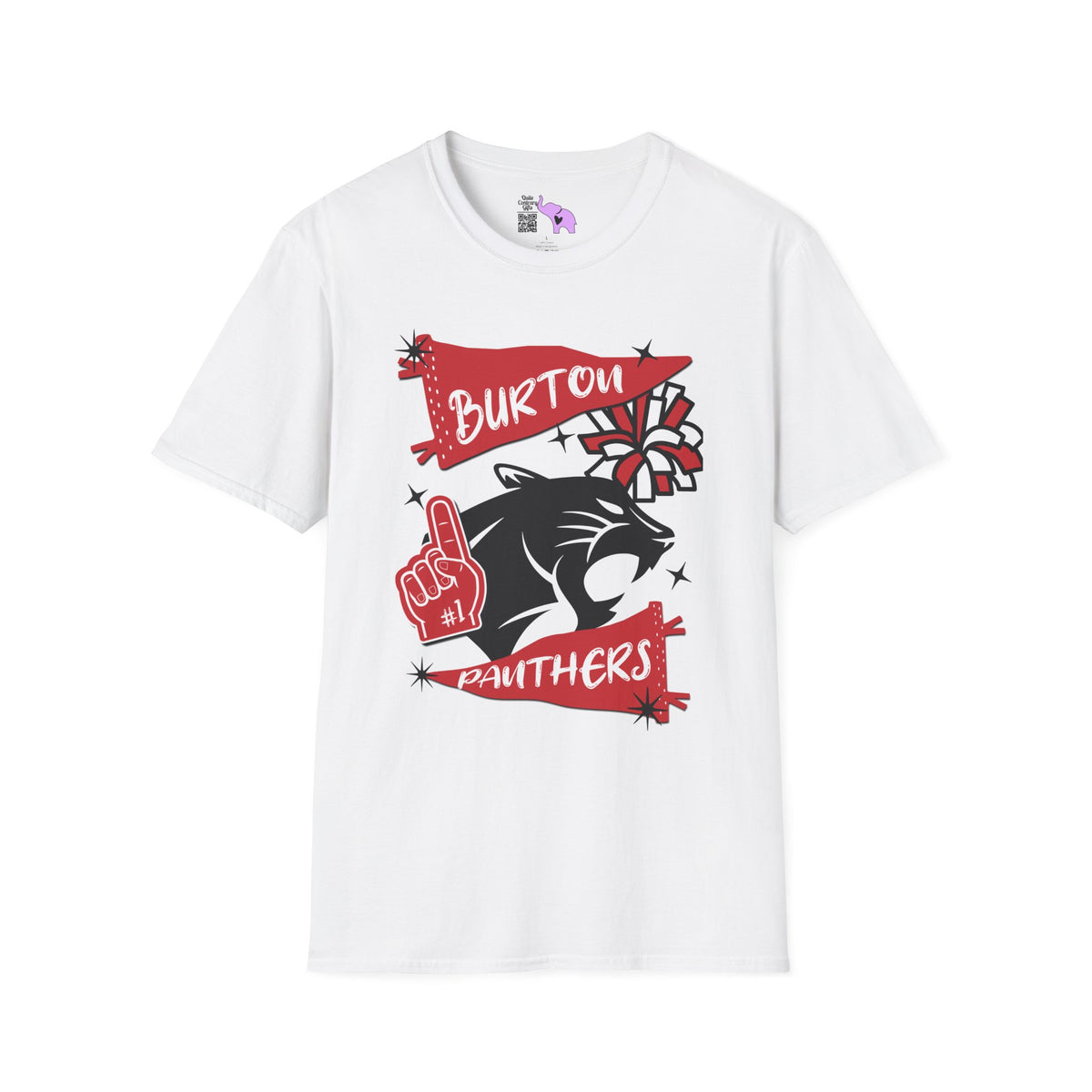 Burton Panthers #1 Adult T-shirt