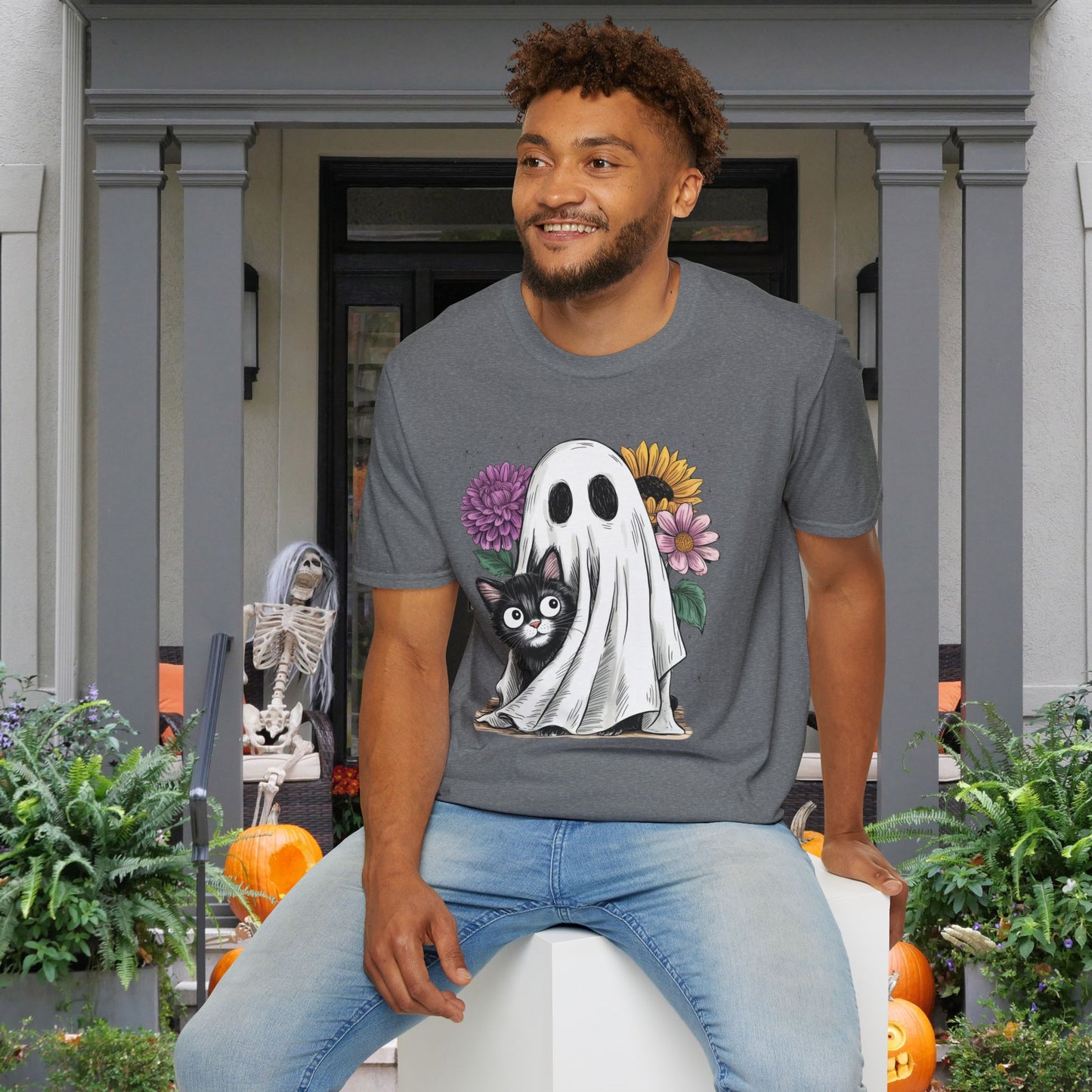 Boo & Purr Adult T-shirt