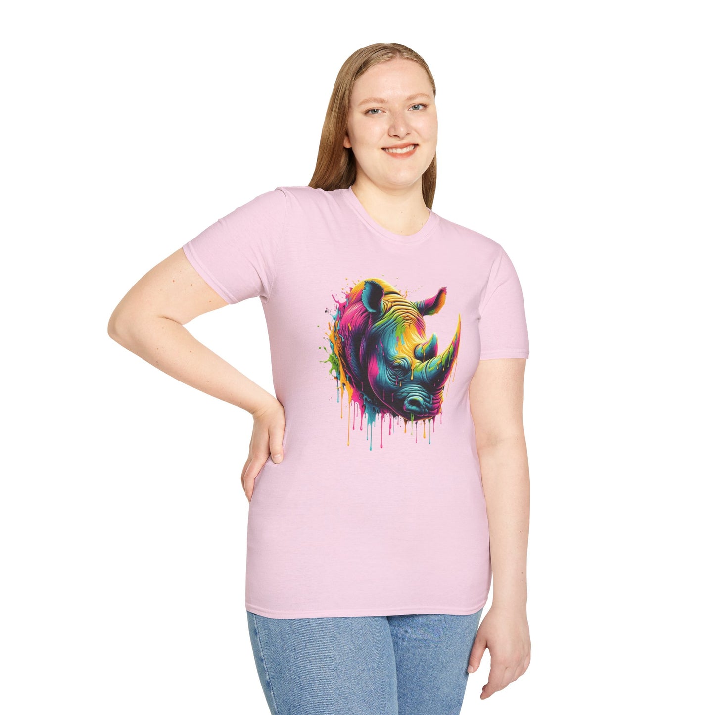 Colorful Rhino T-shirt