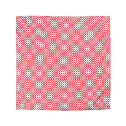 Scarlet Star Garden Microfiber Duvet Cover