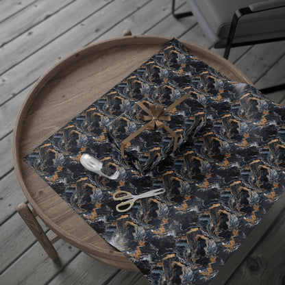 Moonspill Marble Wrapping Paper