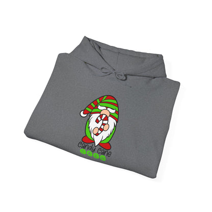 Candy Cane Crew Gnome Adult Heavy Blend™ Hooded Sweatshirt