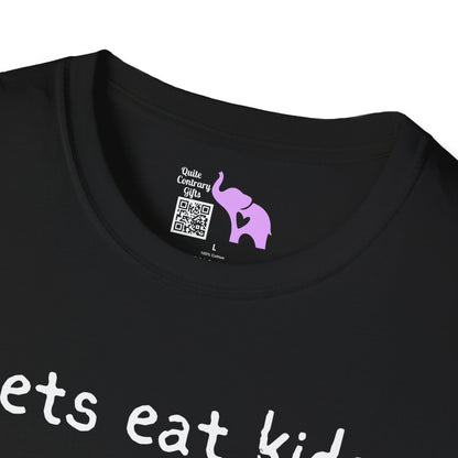 Lets Eat Kids Good Grammar Saves Lives Adult T-shirt