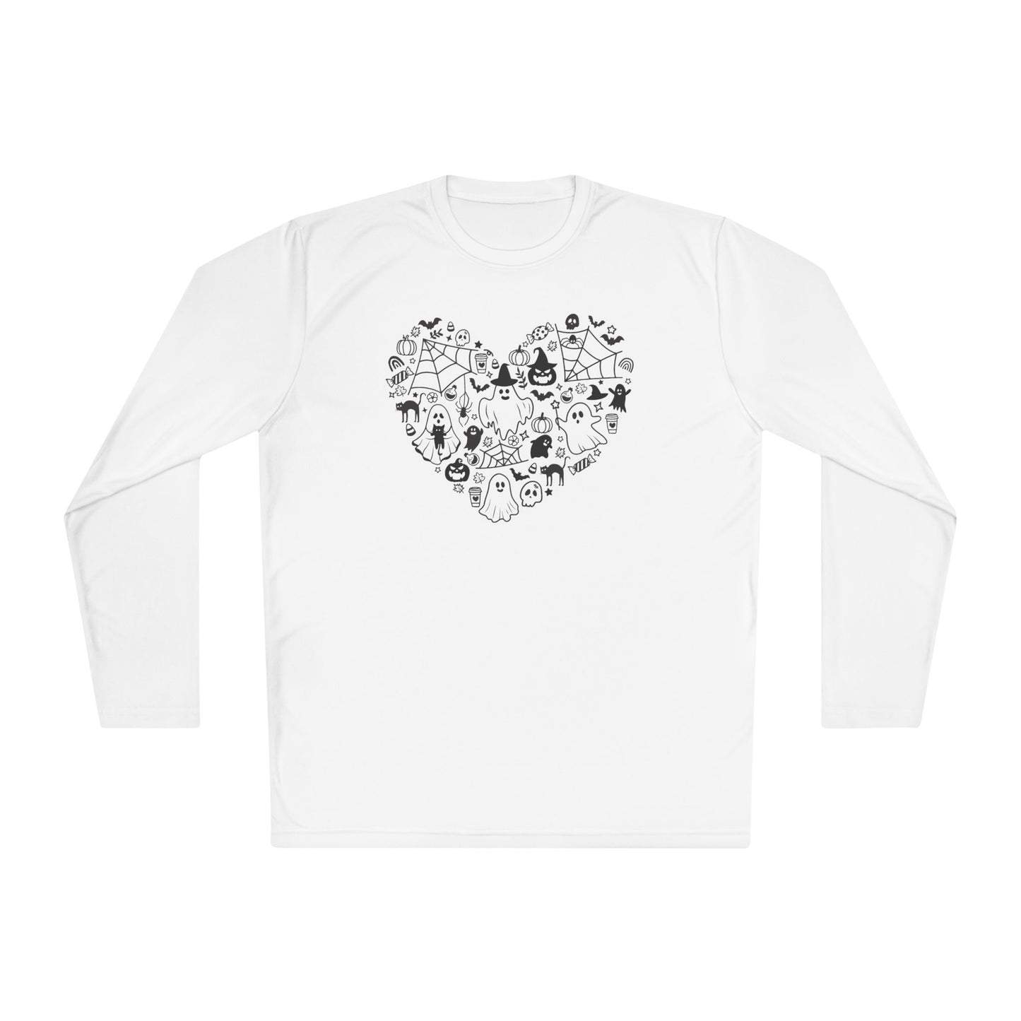 Halloween Love Adult Long Sleeve Tee