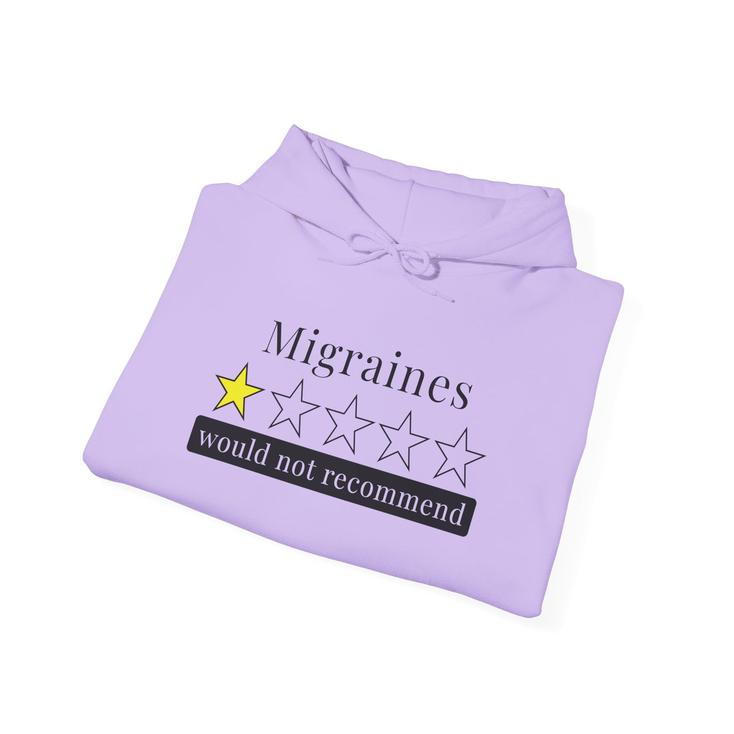 Migraines 1 Star Would Not Recommend Heavy Blend™ Hooded Sweatshirt