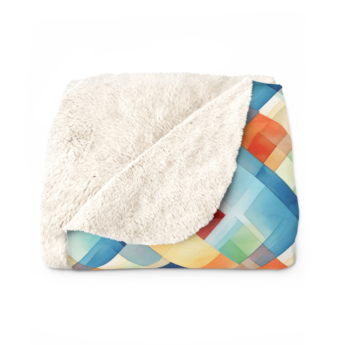 Rustic Radiance Sherpa Fleece Blanket
