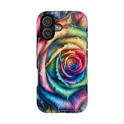 Colorful Rose MagSafe® Compatible Tough Case for iPhone