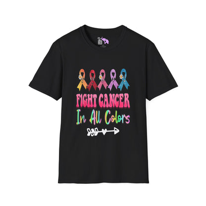 Fight Cancer in All Colors 1 T-shirt