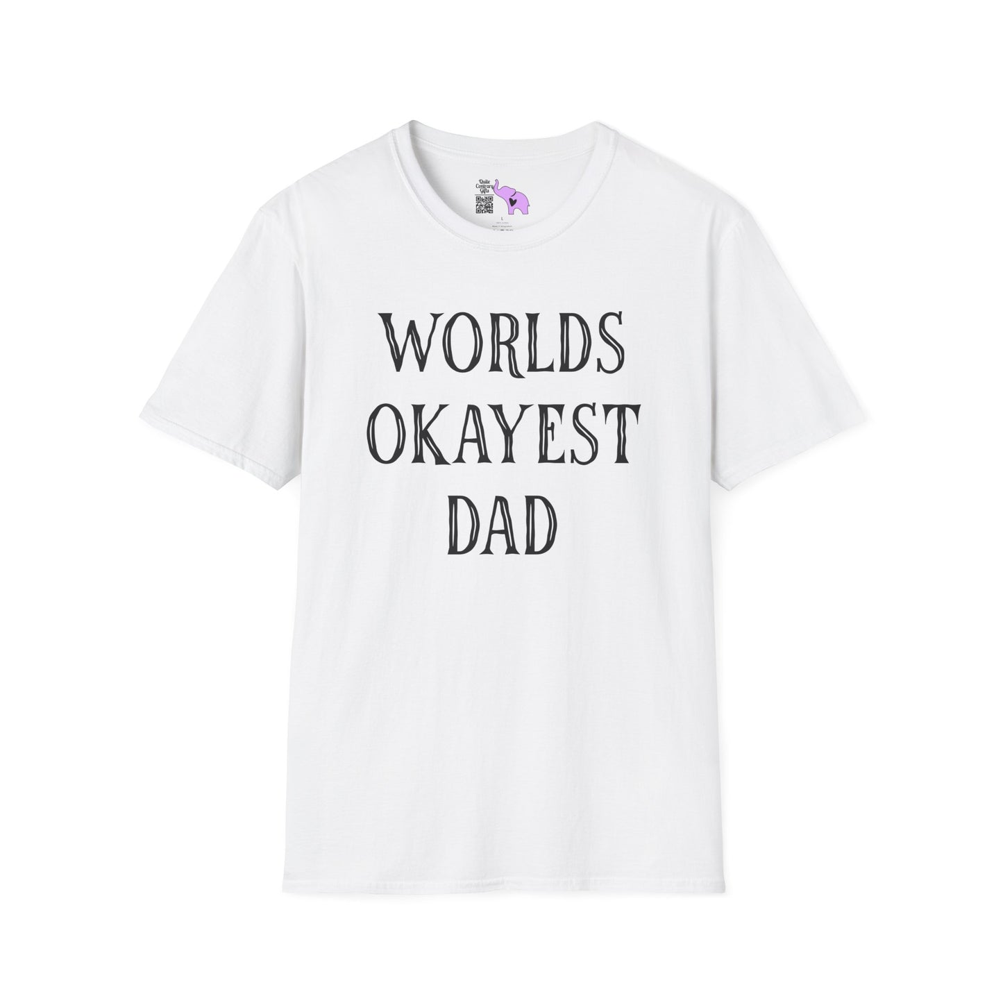 Worlds Okayest Dad Adult T-shirt