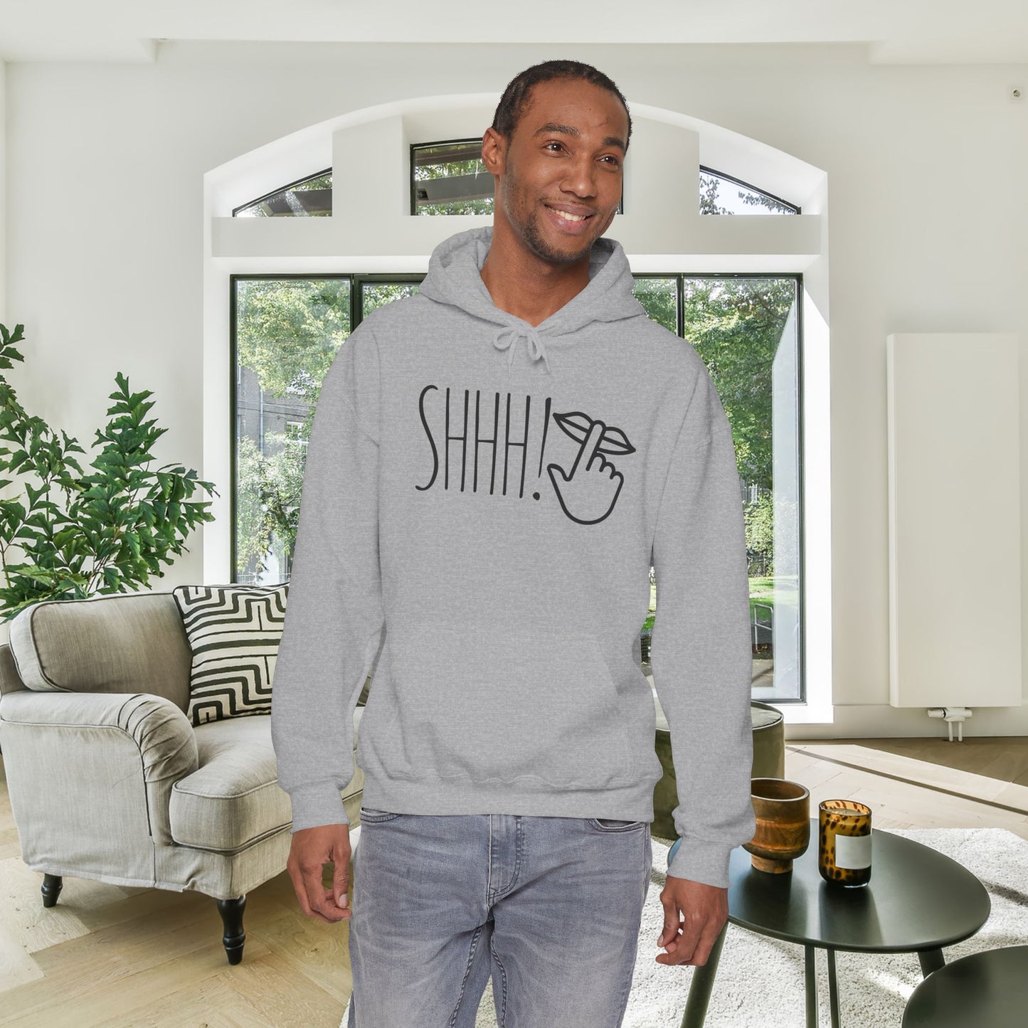 Shhh! Adult Heavy Blend™ Hoodie