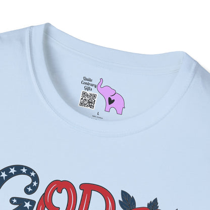 God Bless The USA Adult T-shirt