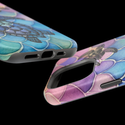 Sea Turtle Silhouette MagSafe® Compatible Tough Case for iPhone