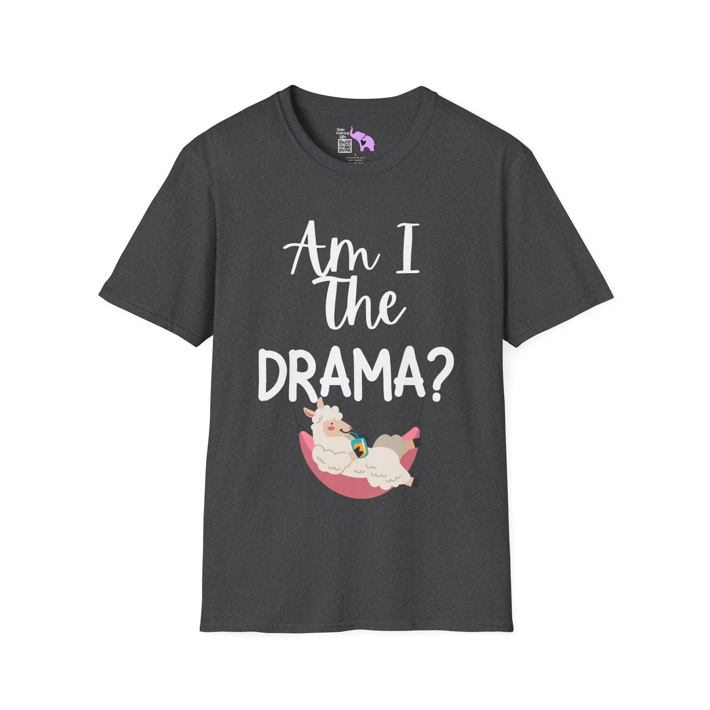 Am I The Drama? Lama Adult T-shirt