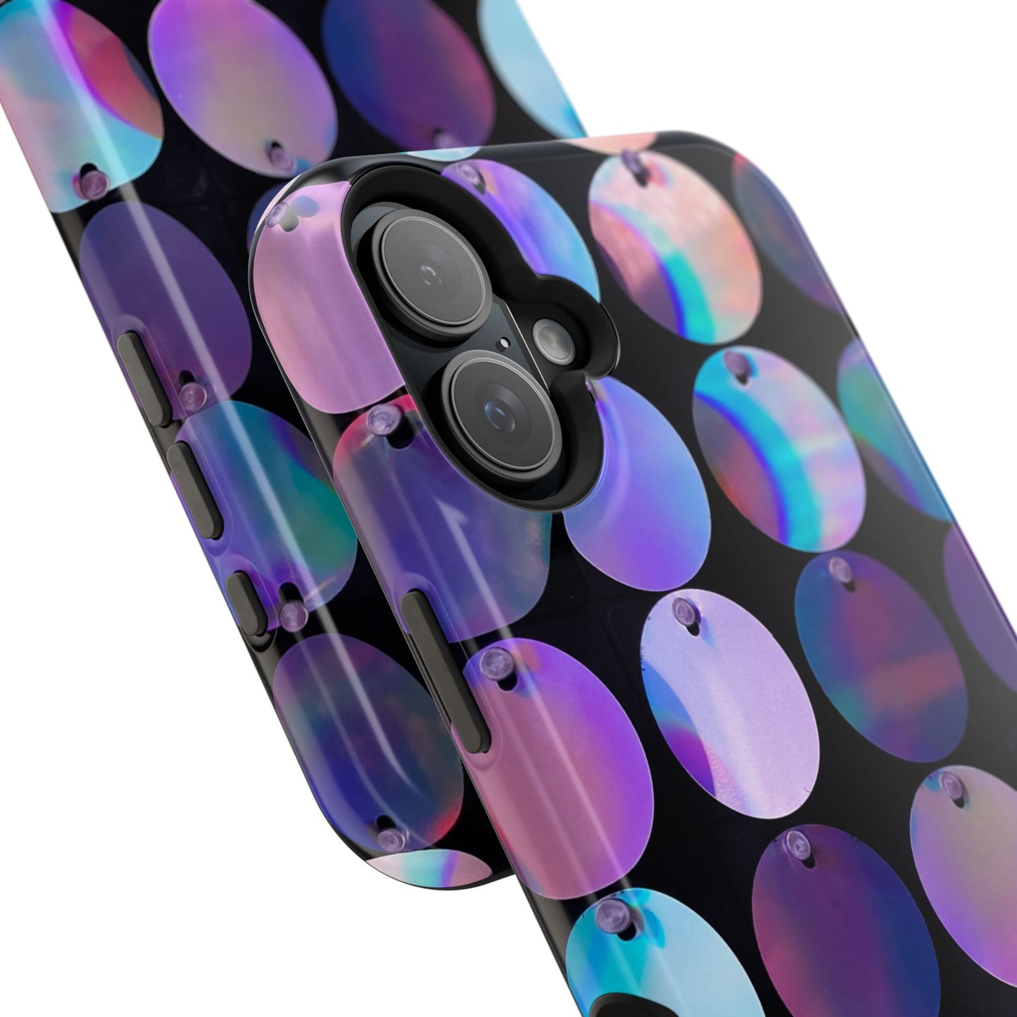 Opal Glow Sequins MagSafe® Compatible Tough Case for iPhone