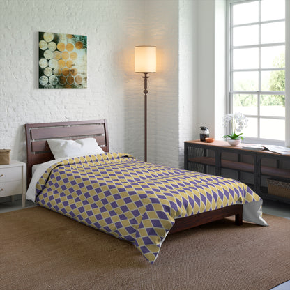 Violet & Sun Harlequin Comforter