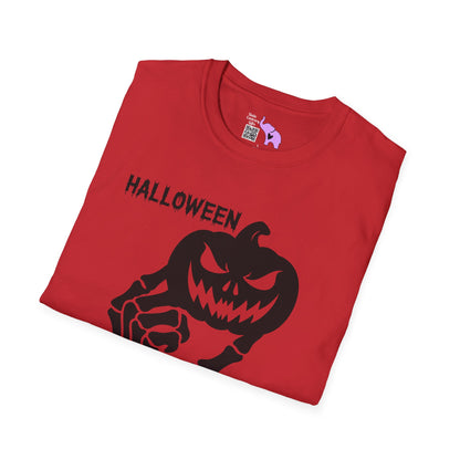 Pumpkin Halloween Vibes Adult T-shirt