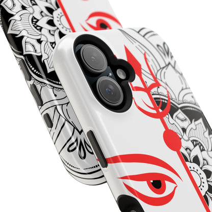 Goddess Durga Mata w/Manala MagSafe® Compatible Tough Case for iPhone
