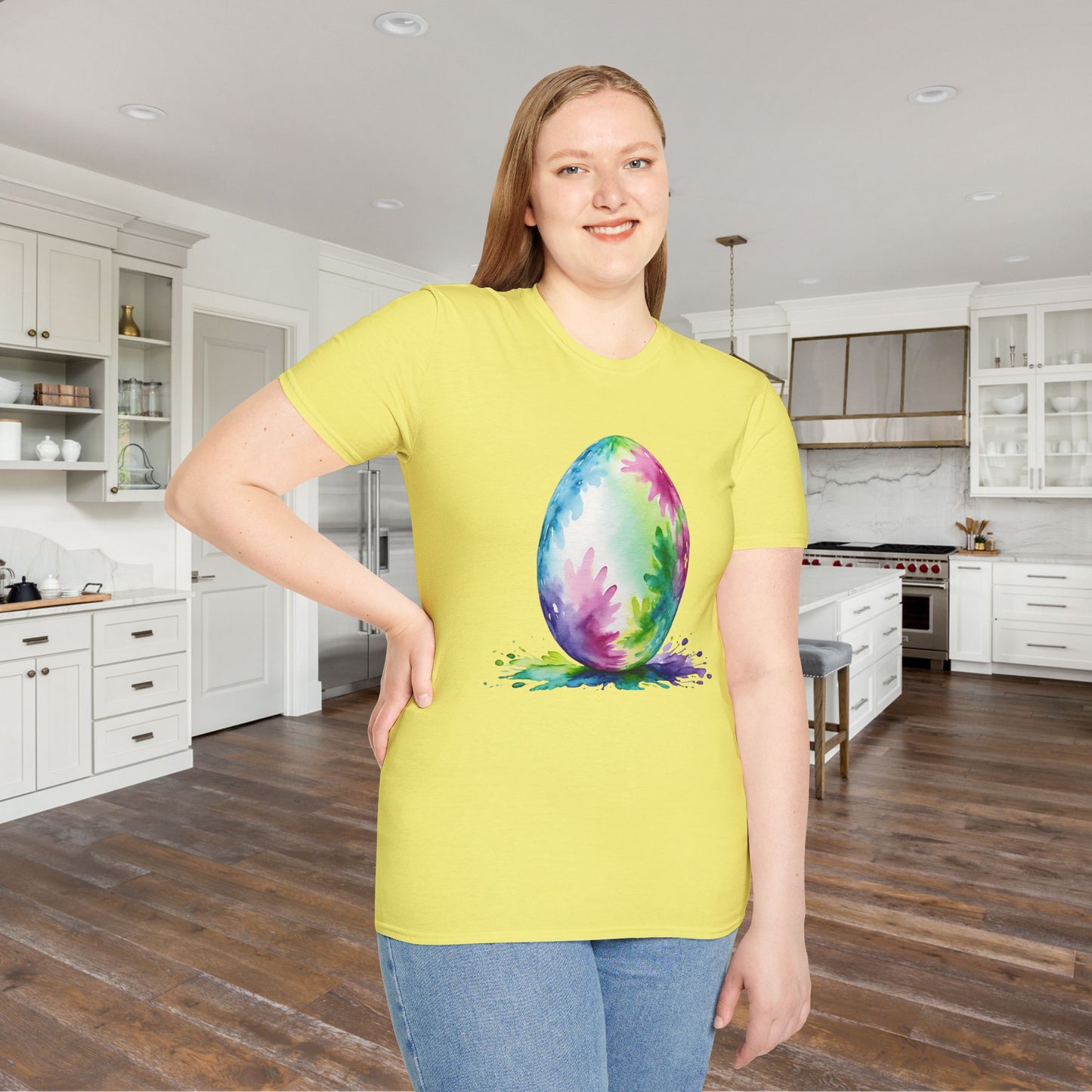 Colorful Easter Egg Adult T-shirt