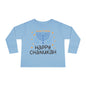 Happy Chanukah Toddler Long Sleeve Tee