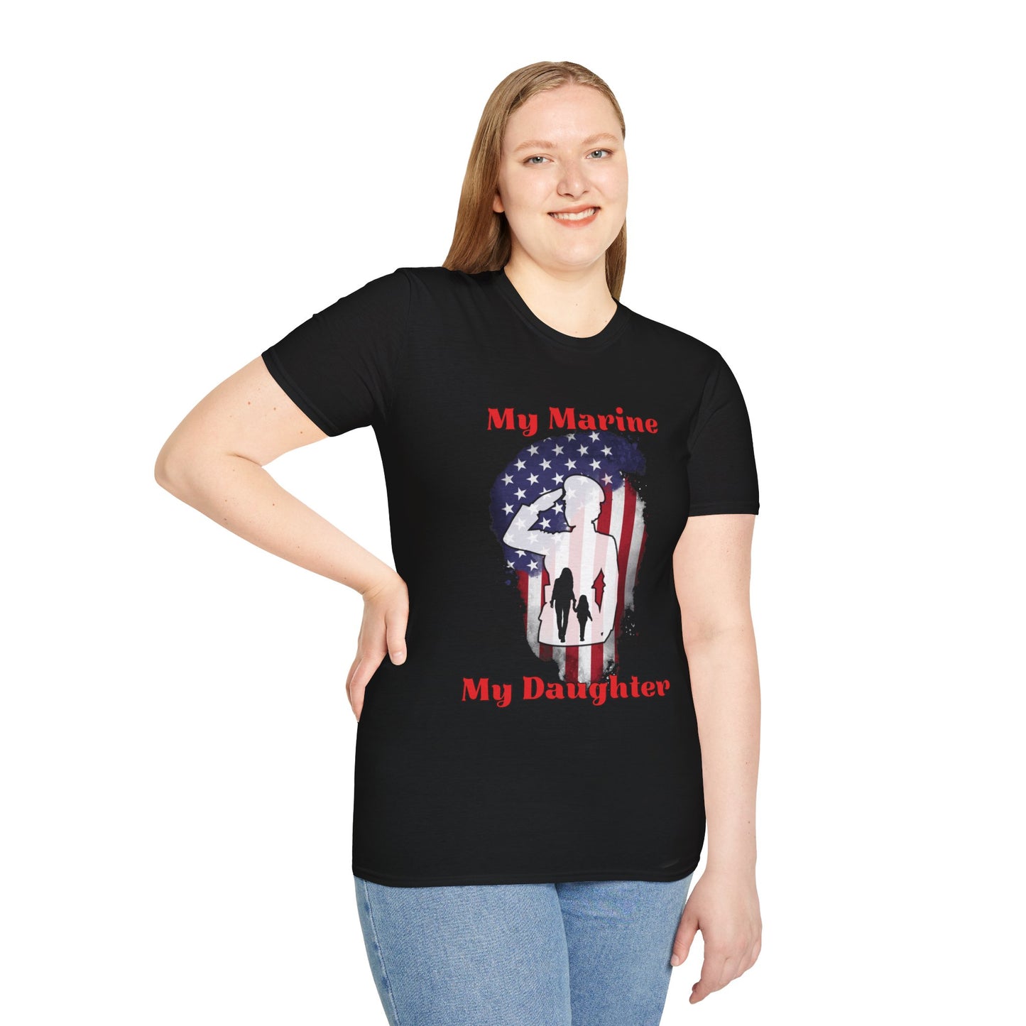 My Marine My Daughter (Mom) T-shirt