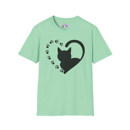 Paws of Love Adult T-shirt