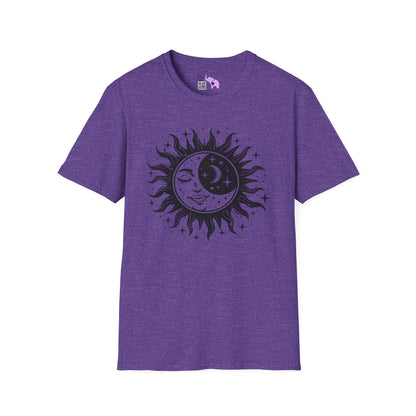 Celestial Sun/Moon Adult T-shirt
