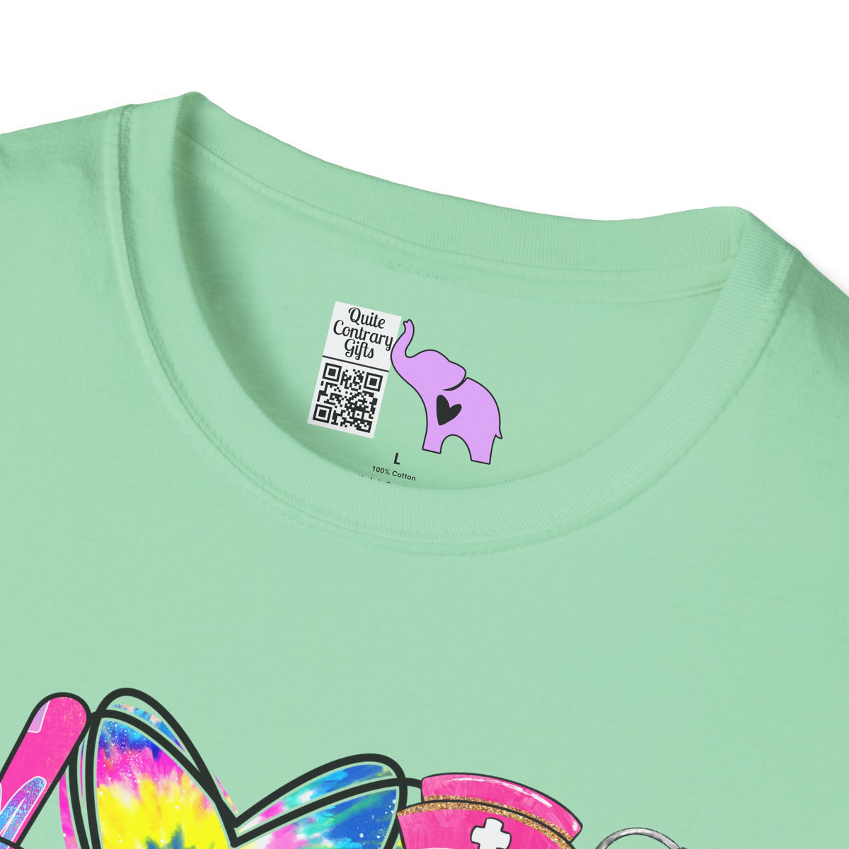 Peace Love Nursing Adult T-shirt