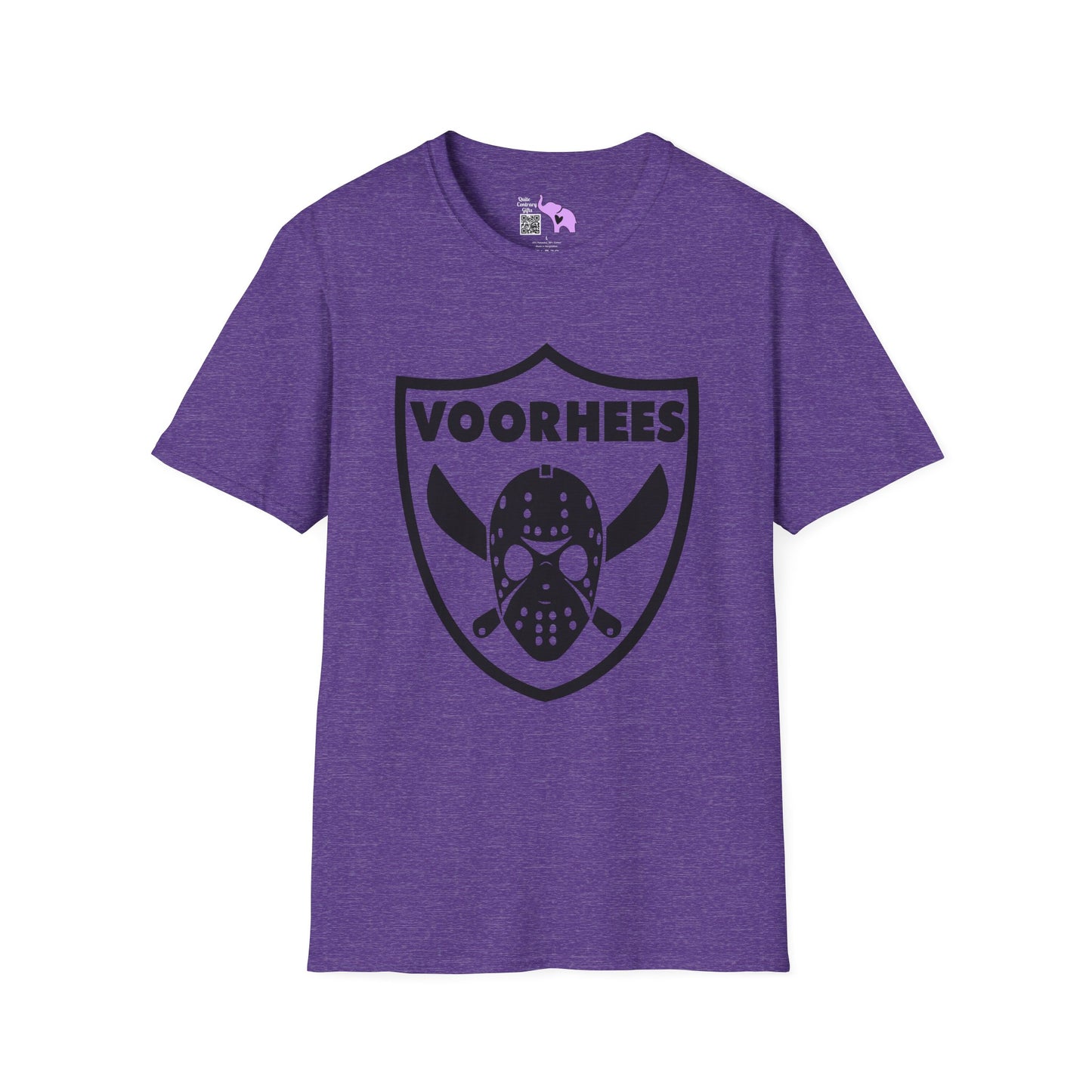 Jason Voorhees Hockey Shield Adult T-shirt