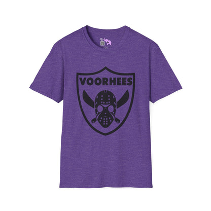 Jason Voorhees Hockey Shield Adult T-shirt