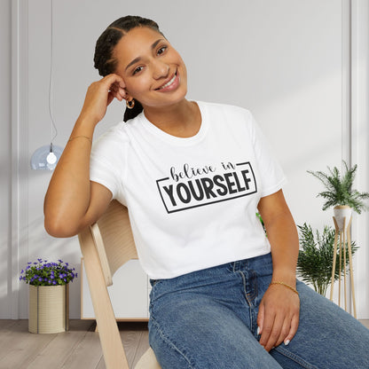 Believe in Yourself Adult T-shirt