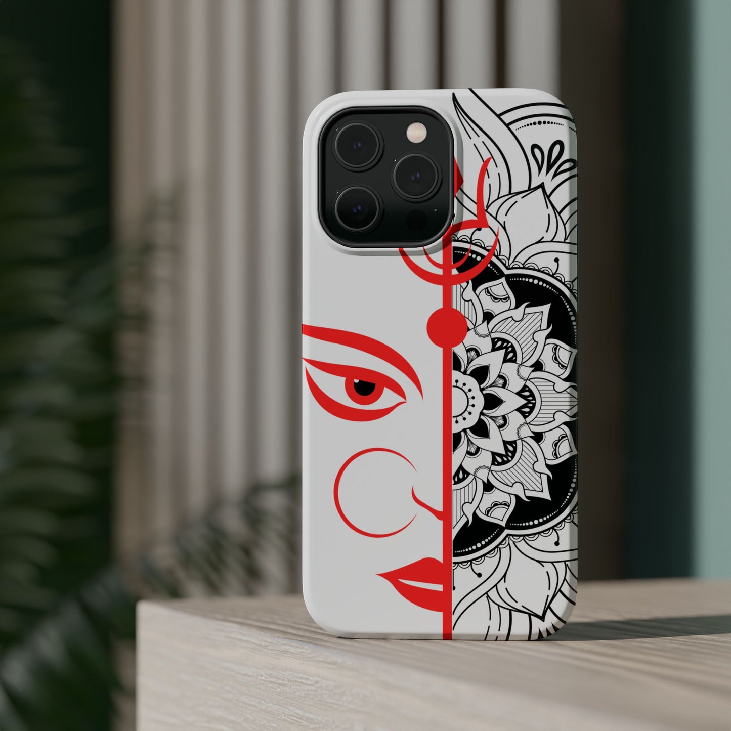 Goddess Durga Mata w/Manala MagSafe® Compatible Tough Case for iPhone