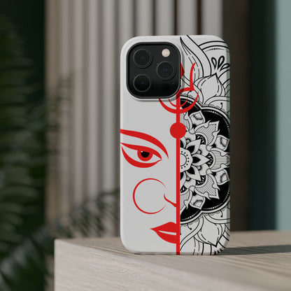 Goddess Durga Mata w/Manala MagSafe® Compatible Tough Case for iPhone