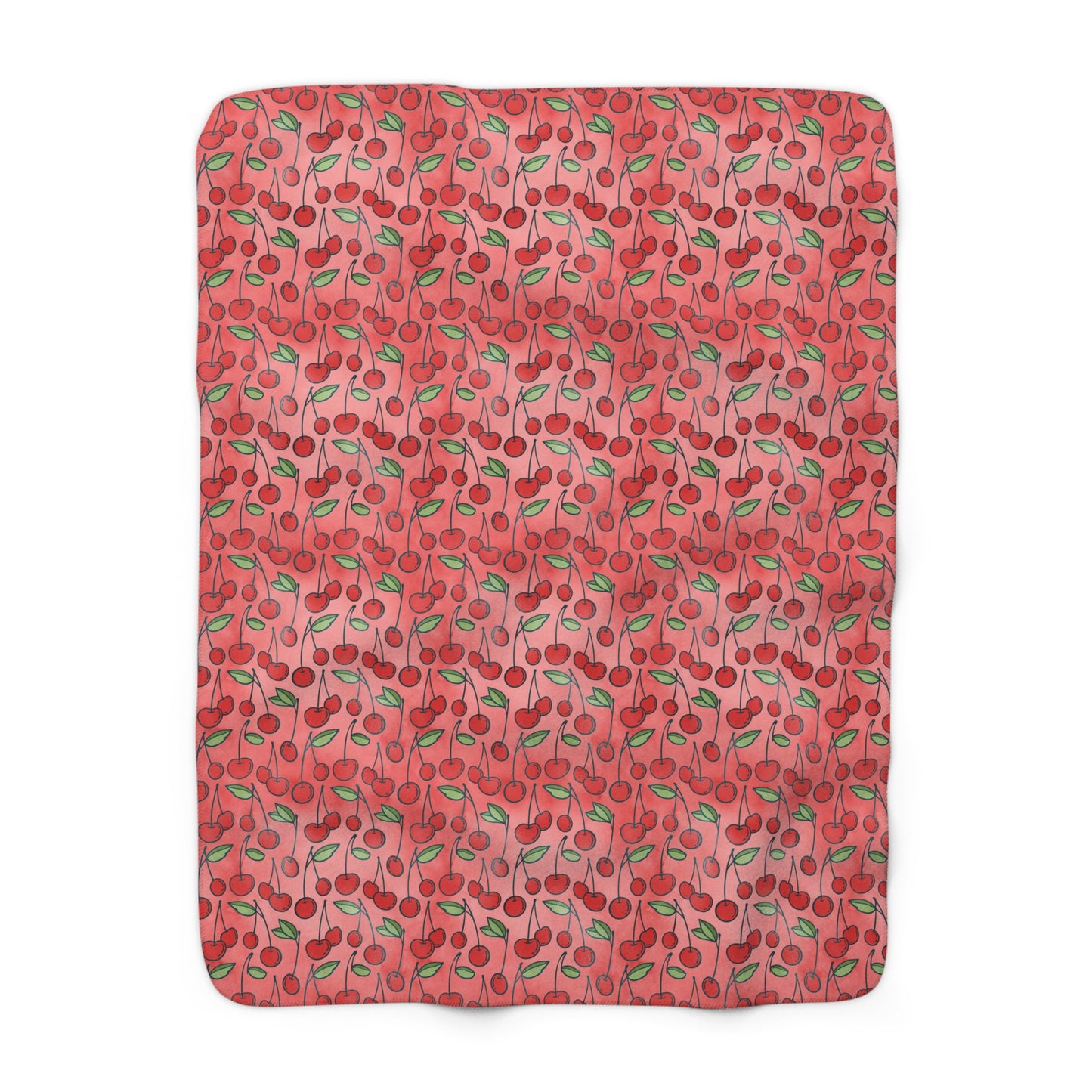 Cherry Bombshell Fleece Blanket