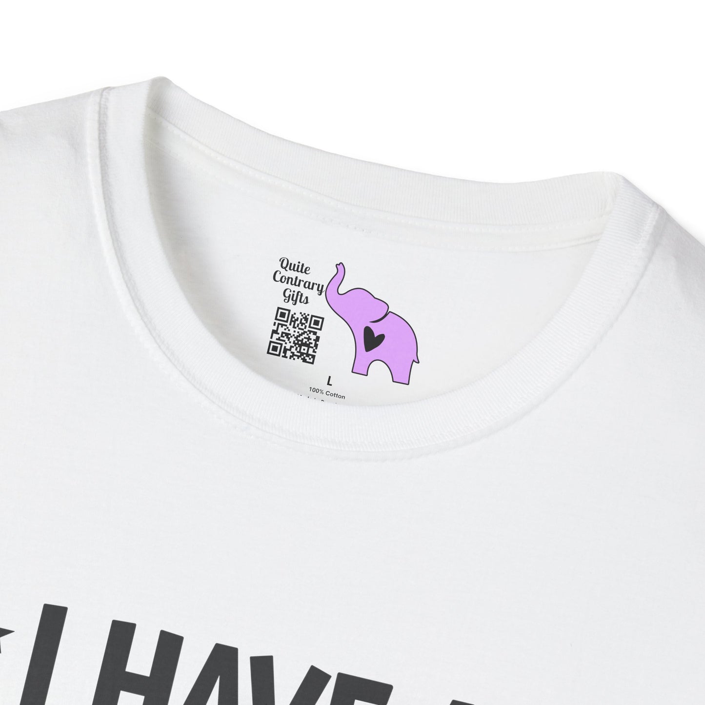 I Have A Good Heart, But This Mouth... Adult T-shirt