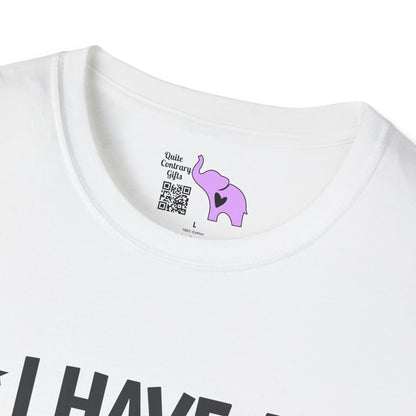 I Have A Good Heart, But This Mouth... Adult T-shirt