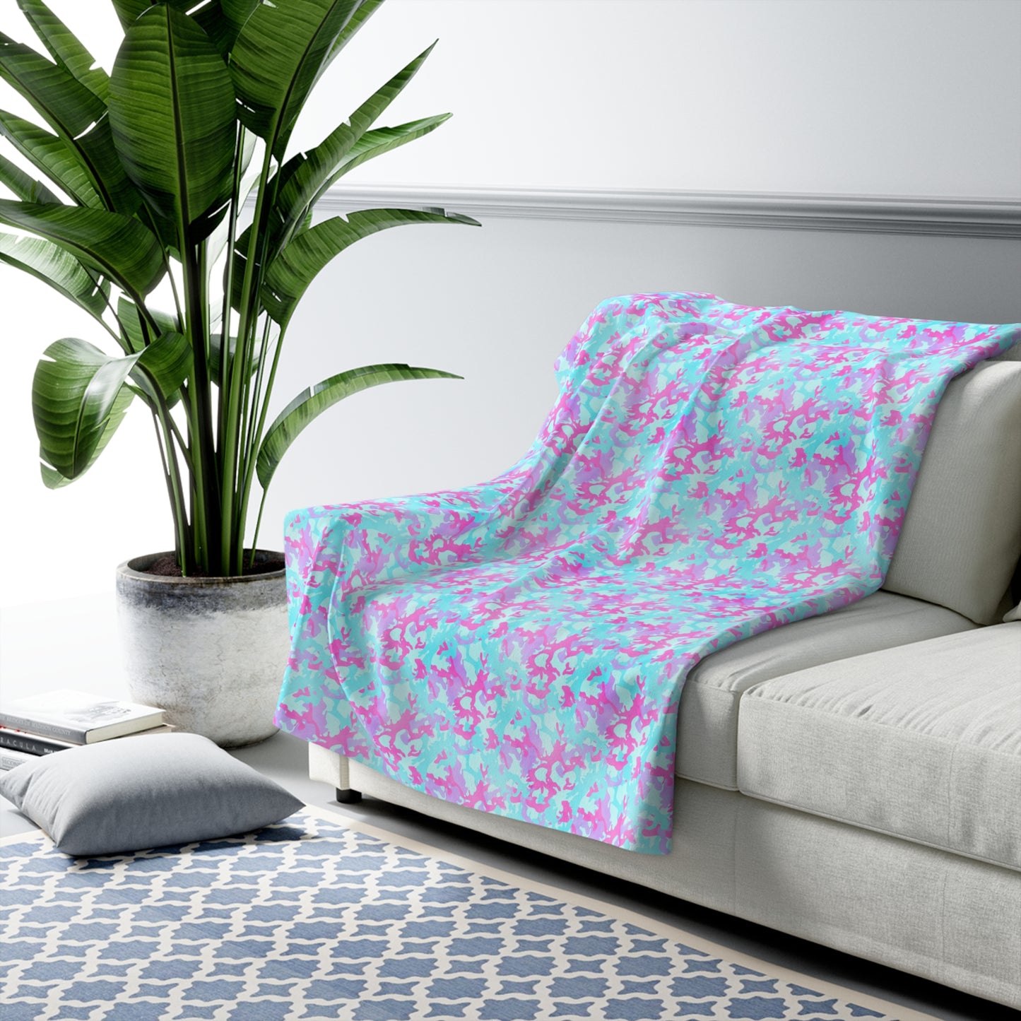 Cotton Candy Camo Duvet Bedding Set