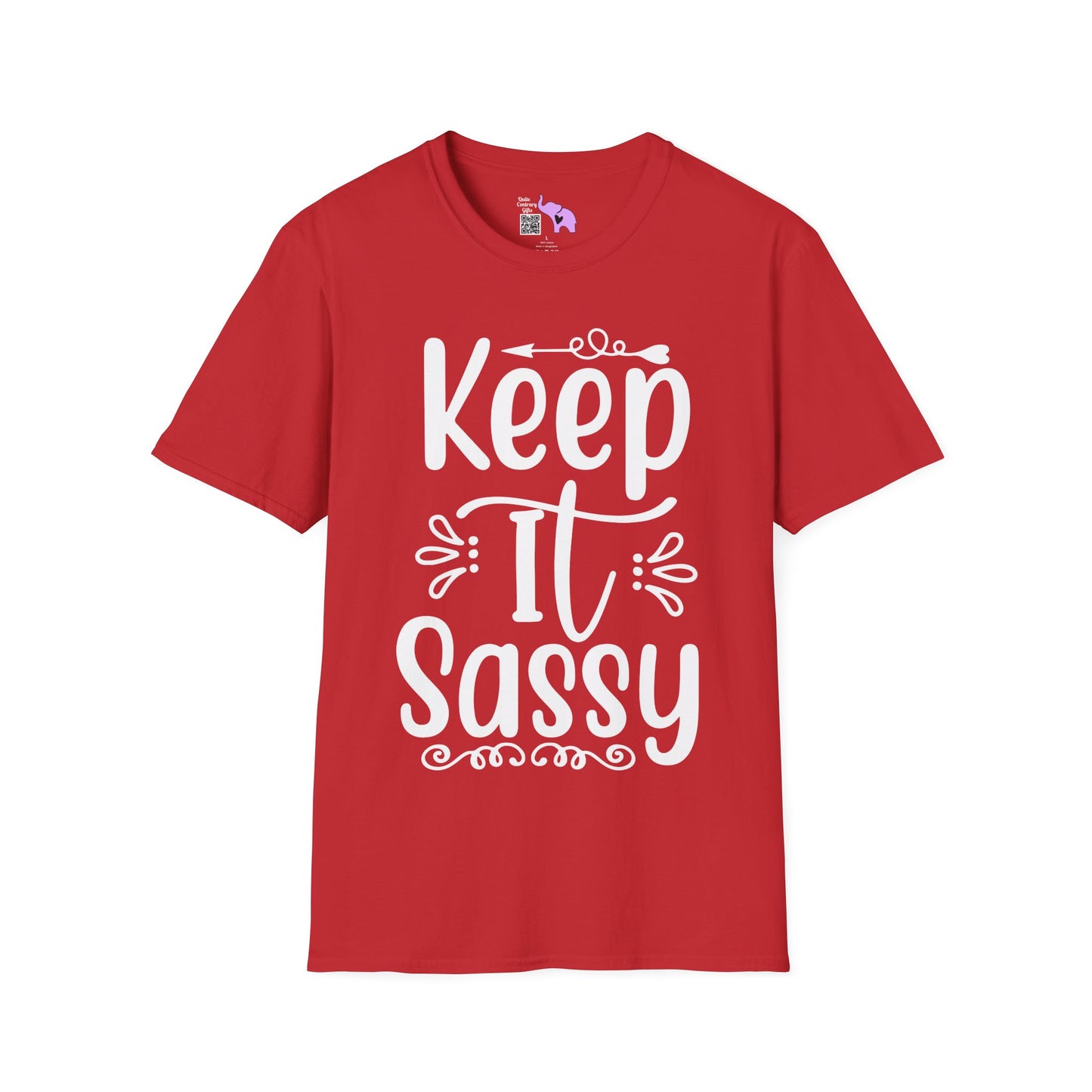 Keep It Sassy Adult T-shirt