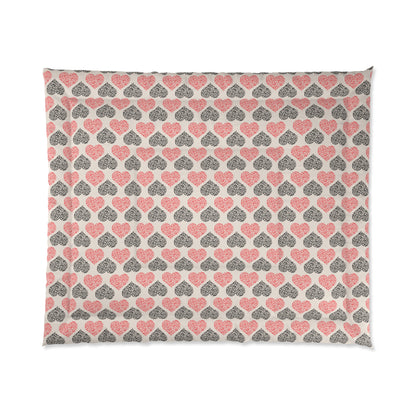 Rustic Hearts Comforter