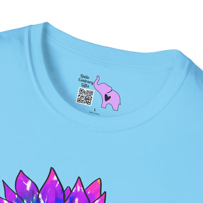 Mama Colorful Sunflower Adult T-shirt