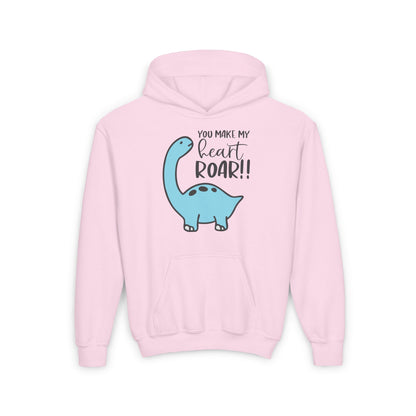 You Make My Heart Roar!! Youth Heavy Blend Hoodie