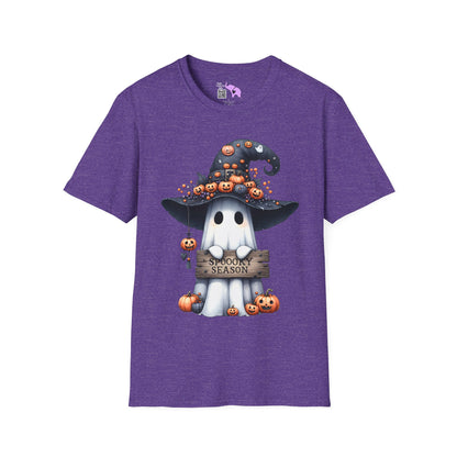 Spooky Season Cute Ghost Adult T-shirt