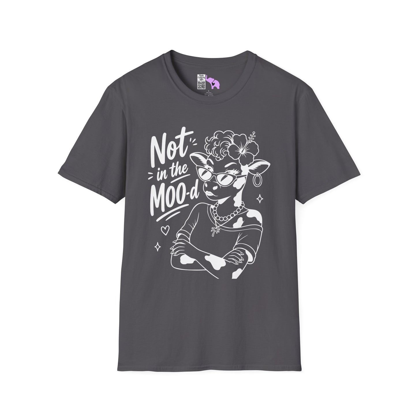 Not in the Moo-d Adult T-shirt