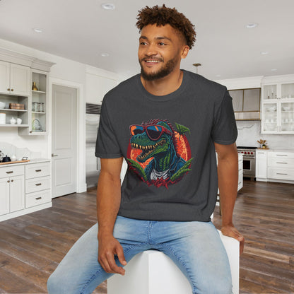Cool Dinosaur Adult T-shirt