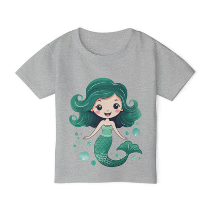 Teal Mermaid Heavy Cotton™ Toddler T-shirt
