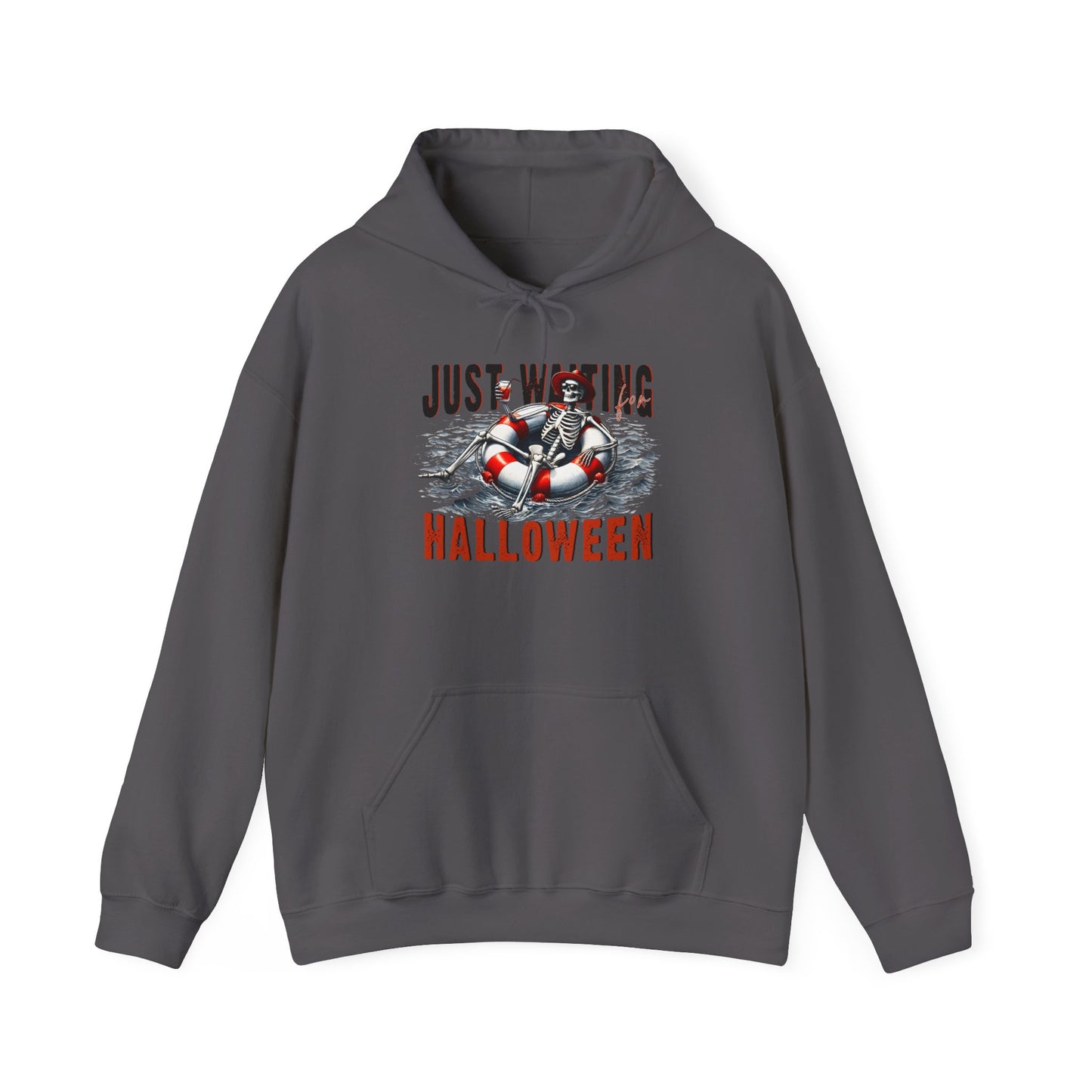 Just Waiting For Halloween Heavy Blend™ Hooded Sweatshirt