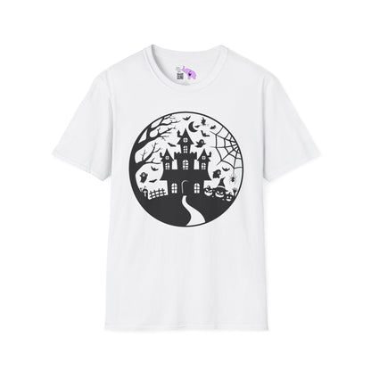 Haunted House on the Hill Adult T-shirt