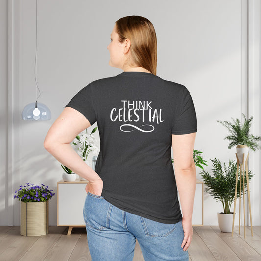 Think Celestial Adult T-shirt