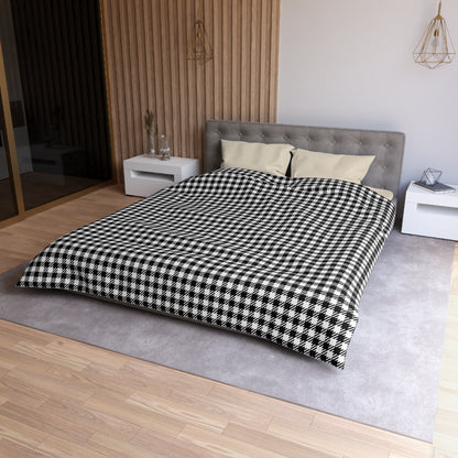 Black & White Balance Microfiber Duvet Cover