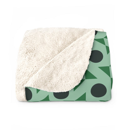 Emerald Pinwheels Basic Bedding Set
